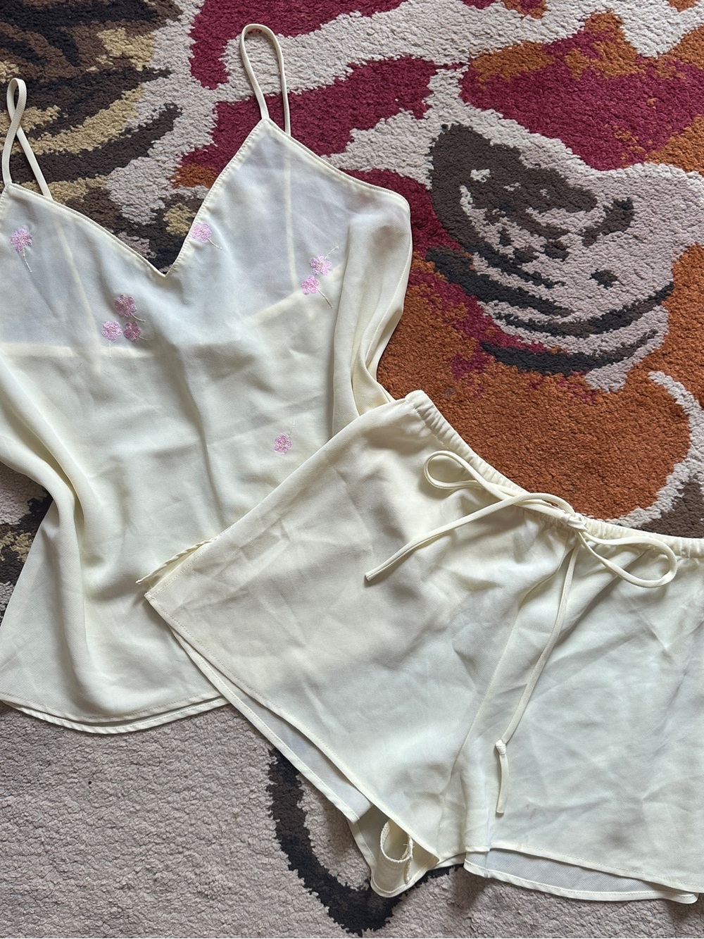Josie by Natori Floral Sleep Set | Size Medium | 2-Piece Pajama Set